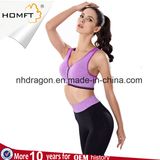 Zip in Front Yoga Fitness Sports Bra Vest Ankle-Length Pants Yoga Tights for Gym Sports Bra & Pants Sets Underwear Set