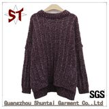 Original Production Loose Knitted Sweater with Thicker for Winter