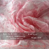 Emboss Flower Polyester Fabric for Dress Performance Wear