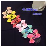 Colored Mini Bowknot Clips