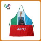 Elegant Plain-Red Polyester Kitchen Apron (HYap 009)