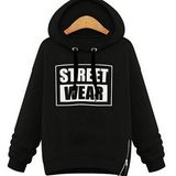 Winter Women Loose Casual Pullover Hooded Fleece