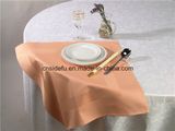 100% Cotton Satin Band Damask Table Napkin for Hotel or Restaurant