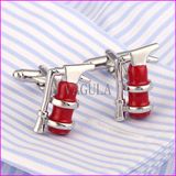 Lovely Fire Extinguisher Sharp Men's Shirt Cufflinks Gemelos