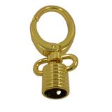 Dongguan Factory Bags Newest Design Gold Metal Snap Hook Stopper