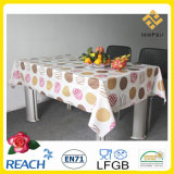 PVC Printed Tablecloth with Backing in Roll Factory