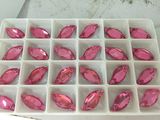 Shiny Pink Sewing Strass Beads Buttons