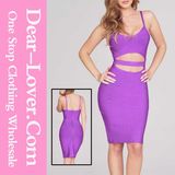 Sexy Women Bandage Black Pencil Party Clubwear Dresses