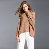 2018 New Design Women's Fashion Knitted Sweater Long Sleeve Round Neck for Spring