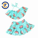 New Design Cartoon Print Girl Swimwear with Oeko-Tex