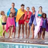 Fast Drying Compact Absorbent Printed Microfiber Sports Travel Outdoor Towel