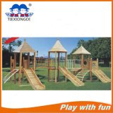 Hot Selling Solid Wood Outdoor Playground Equipment for Children
