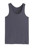 Bamboo Men's Tank Top Black Navy Grey