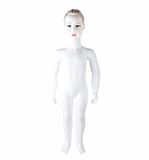 Bright White Kids Mannequin with Makeup (100CM)