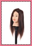 Wholesale 100% Human Hair Training Head 18inches for Beauty School