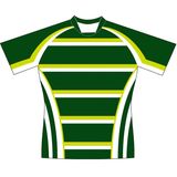 Sublimated Rugby Uniform T Shirt with Logos