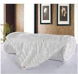 16mm Jacquard Ivory 100% Handmade Silk Comforter