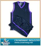 Custom Design Mens Blank Basketball Uniform with Team Logo