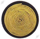 Hand Embroidery Patch for Brooch with India Metallic Thread