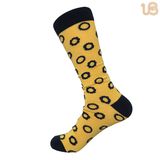 Men's Customed Cotton Breathable Dress Socks