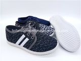 Hotsale Children Casual Sport Shoes Canvas Injection Shoes Wholesale (FZL1012-10)