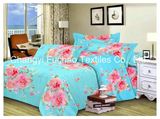 100% Polyester Microfiber Printed Bedding Set Used for Home