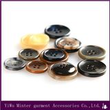 Garment Accessories Resin Trousers Urea Button & Mirror Face & Ox Horn Button for Shirt