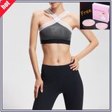 Custom Dry Fit Polyester Spandex Custom Sexy Sport Gym Bra