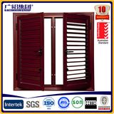 European Standard Double Glazing Aluminum Casement Awning Window with Net