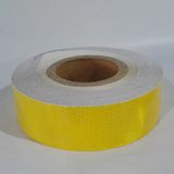 Yellow Color Honeycomb Prismatic PVC Adhesive Refelctive Tape for Vehicle