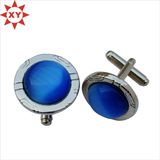 Custom Design 18mm Metal Copper Round Cufflinks