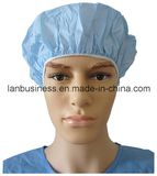 PVC Single-Layer Shower Cap in Blue