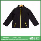 High Quality Boys' Soft Shell Jacket in Black