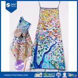 Custom Design Digital Printed Cotton Cooking Kitchen Apron