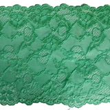 Elastic Lace Trim Fresh Green Stretch Lace 15 Cm Wide