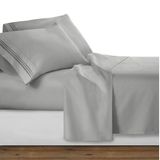 Brushed Embroidery Microfiber Custom Bedding Sheet Set Bed Linen