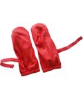 Red PU Rain Mitten for Baby/Child