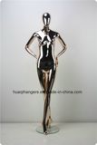 Plating Full-Body Female Mannequin, Male Mannequins for Window Display