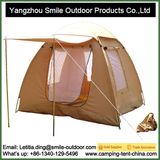 3 Person Army Canvas Canopy Waterproof Outdoor Camping Tent