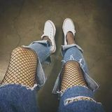 OEM Hot Sale Fashion Sexy Fishnet Socks Hose Stockings