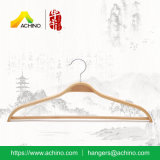 Wooden Laminated Clothes Hangers with Bar for Men
