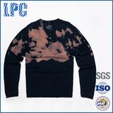 Water Color Print Pure Cotton Crew Neck T-Shirt