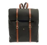 China Factory Vintage Nylon with Leather Backpack for Outdoor