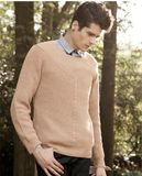 Manufactory Rib Knitting Pullover Wool Acrylic Man Sweater