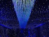 LED Star Curtain Blue and White Stage Wedding Party Background