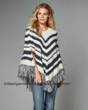 Lady Oversized Cotton Sweatershirt by Knitting Design