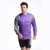 100% Polyester Man's Long Sleeve T-Shirt