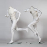 Running Sport Male Mannequin with Linen Wrapped