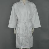 Light Weight 100% Cotton Twill Fabric Kimono Style Hotel Bathrobe