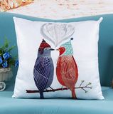 Transfer Printed Short Plush Cushion Decorative Pillow (LPL-225)
